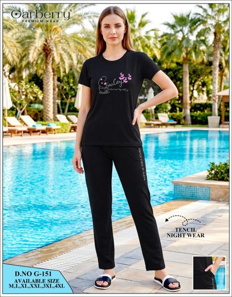 Garberry G-151 tensil night dress wholesale in delhi
